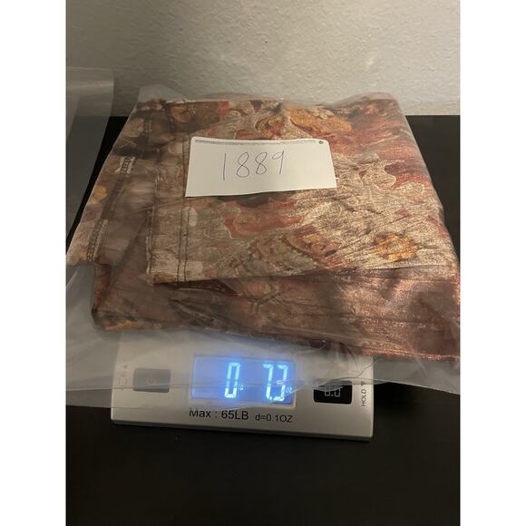 Vintage Womens Top 1X Floral Velvet Burnout Stretch Long Sleeve Fairy Y2K NWT - Picture 8 of 8